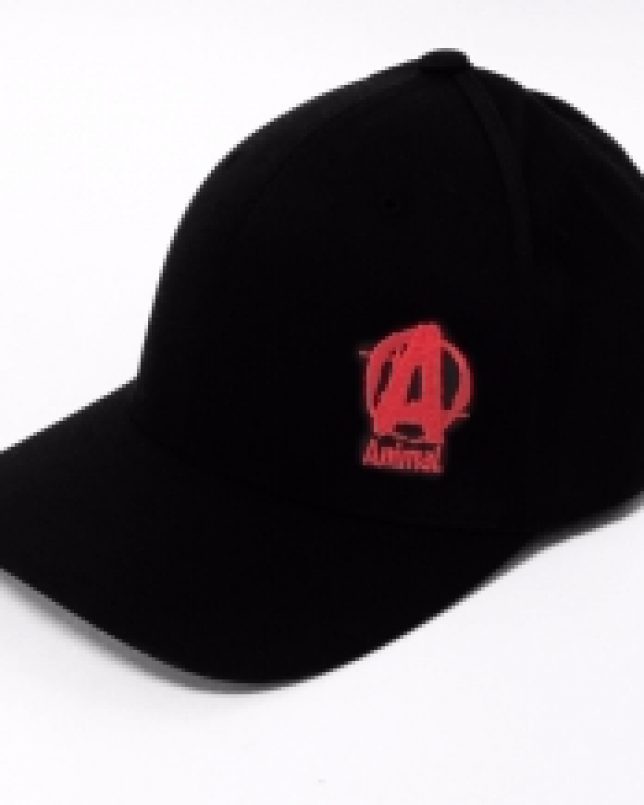 Universal Nutrition Black Cap with Red 